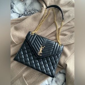 YSL Envelope Chain Bag